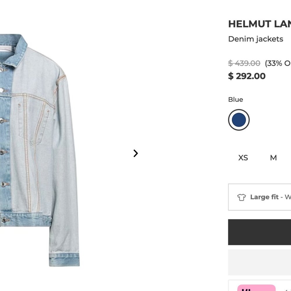 Helmut Lang size XS (S) - Picture 1 of 13